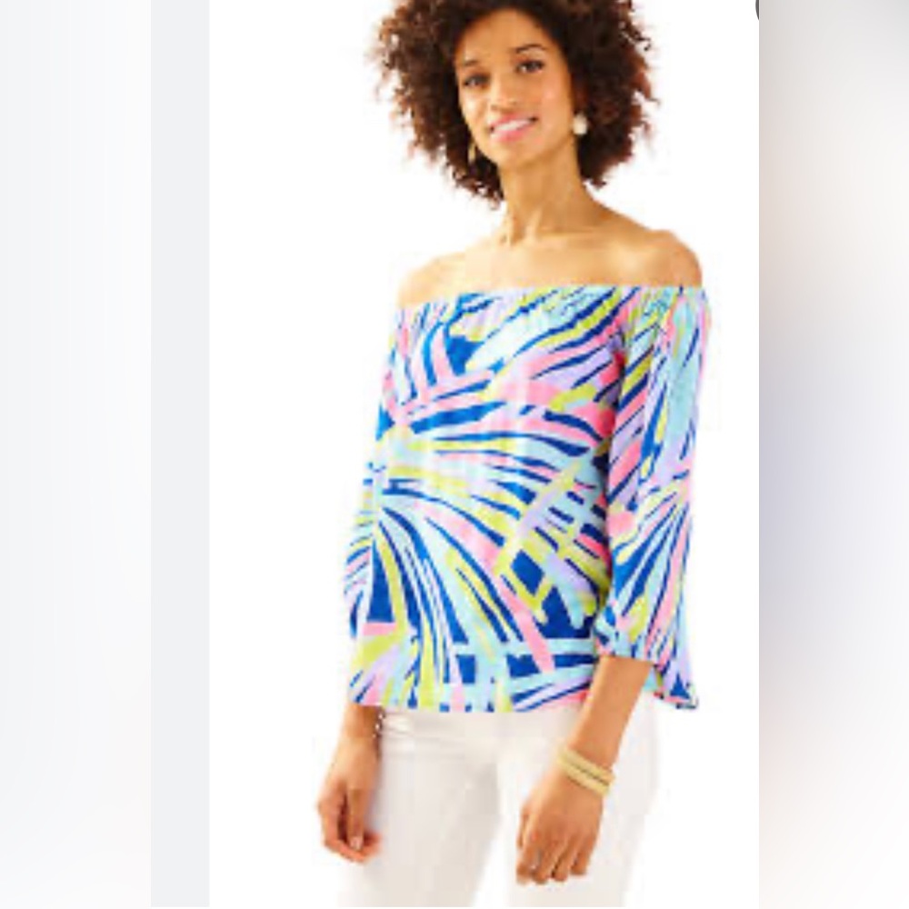 Lilly Pulitzer Enna Top. Like new.